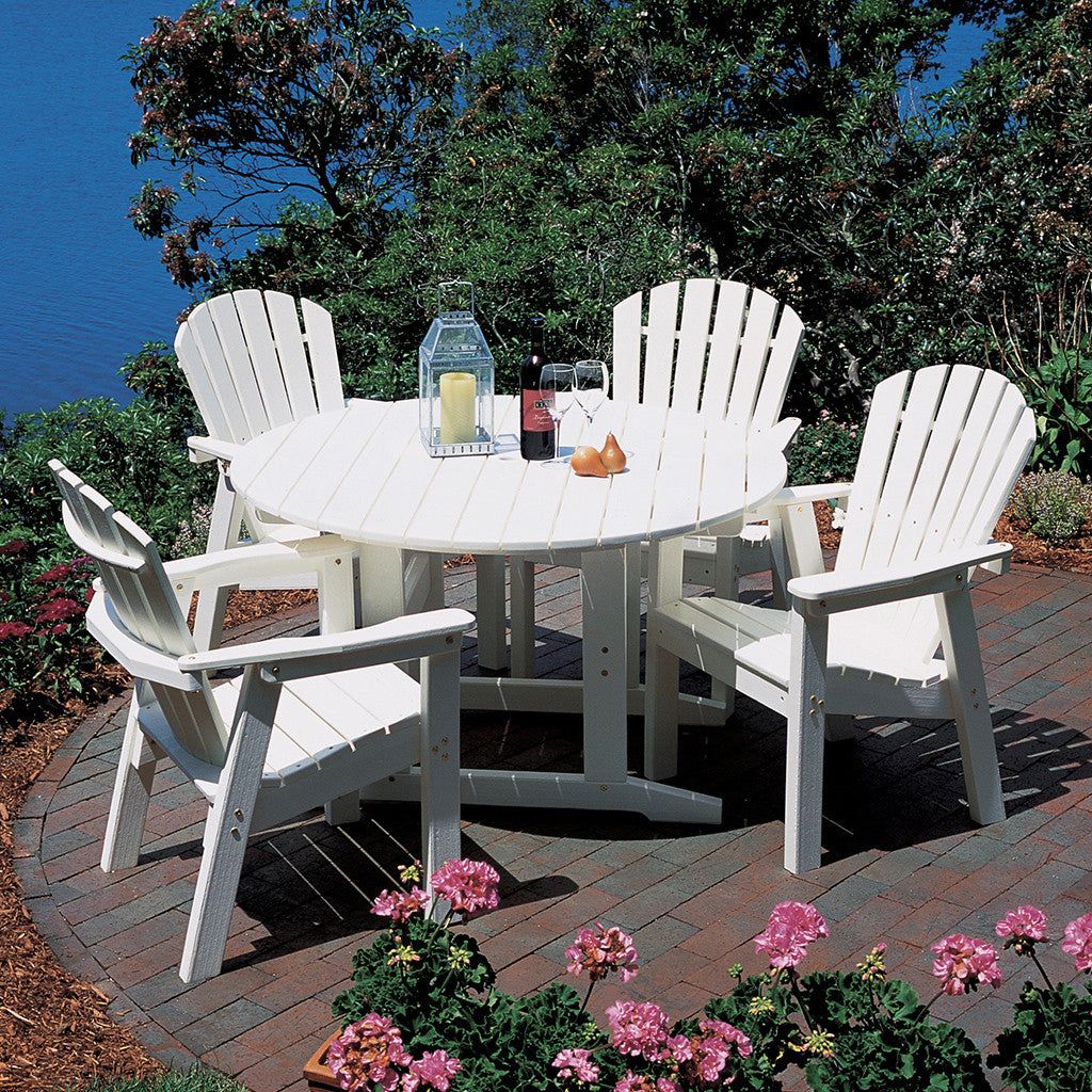 Seaside Casual Adirondack Shellback Dining Chair