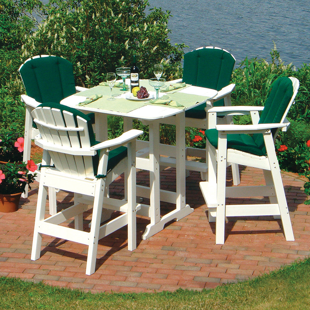 Seaside Casual Adirondack Shellback Bar Chair