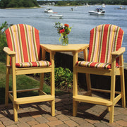Seaside Casual Adirondack Shellback Bar Chair