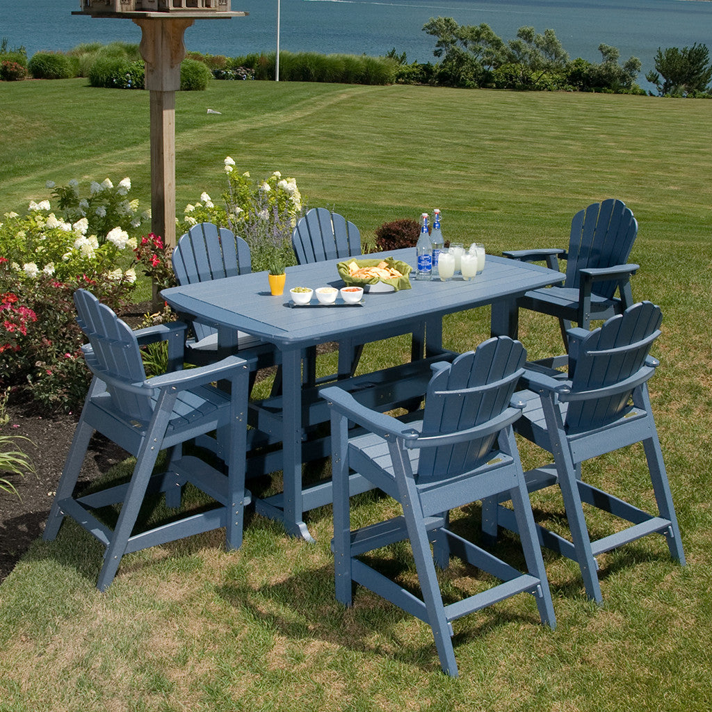 Seaside Casual Adirondack Classic Bar Chair