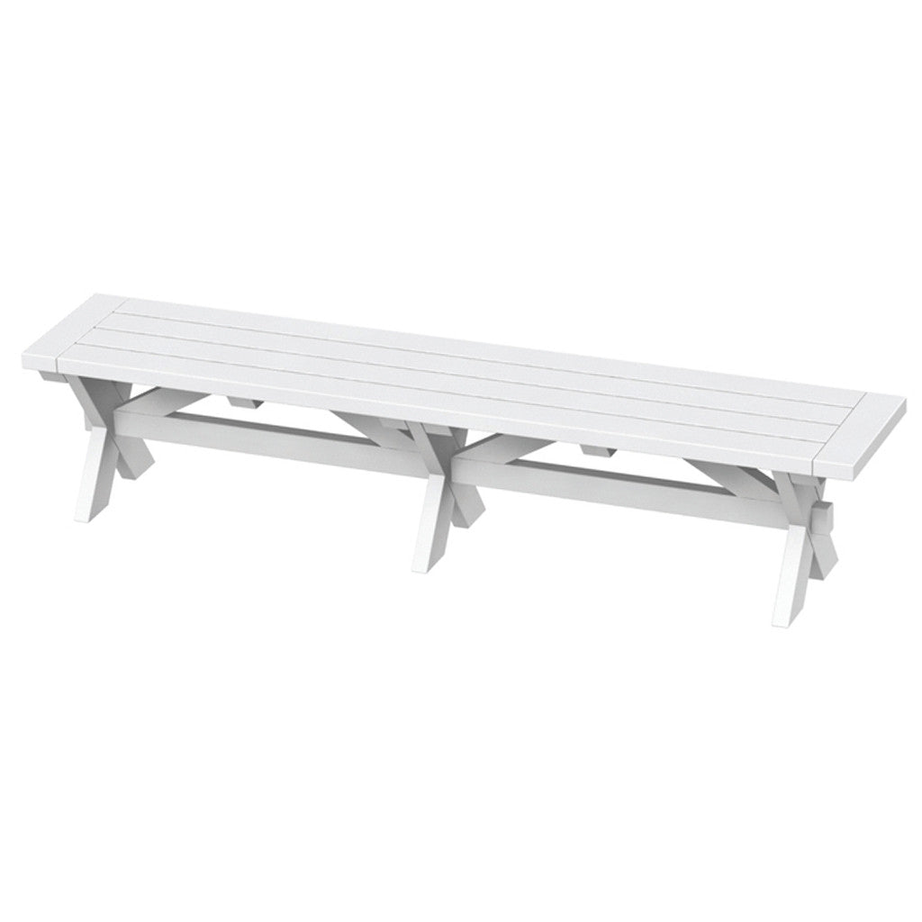 Seaside Casual Sonoma 76 in. Dining Bench