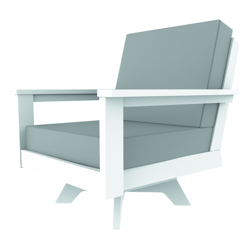 Seaside Casual DEX Swivel Lounge Chair