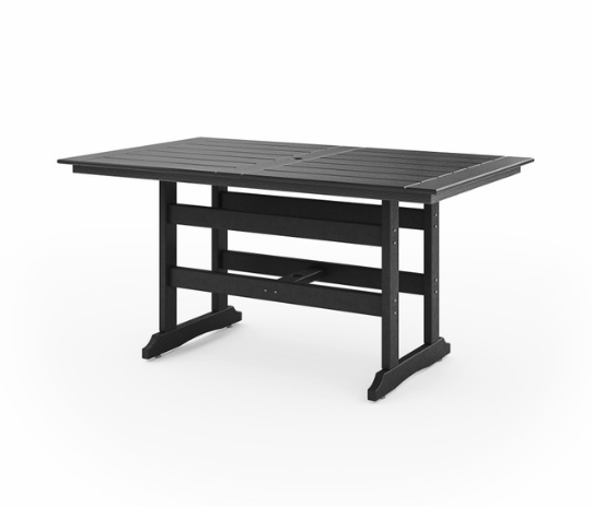 SoPoly 72" Savannah Farmhouse Counter Table