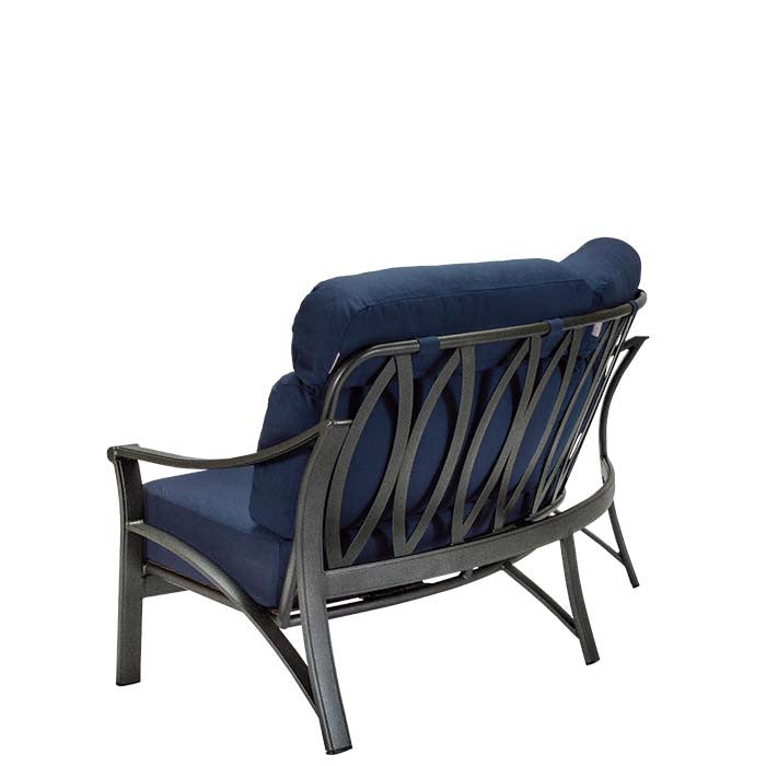 Tropitone Corsica Cushion Crescent Love Seat