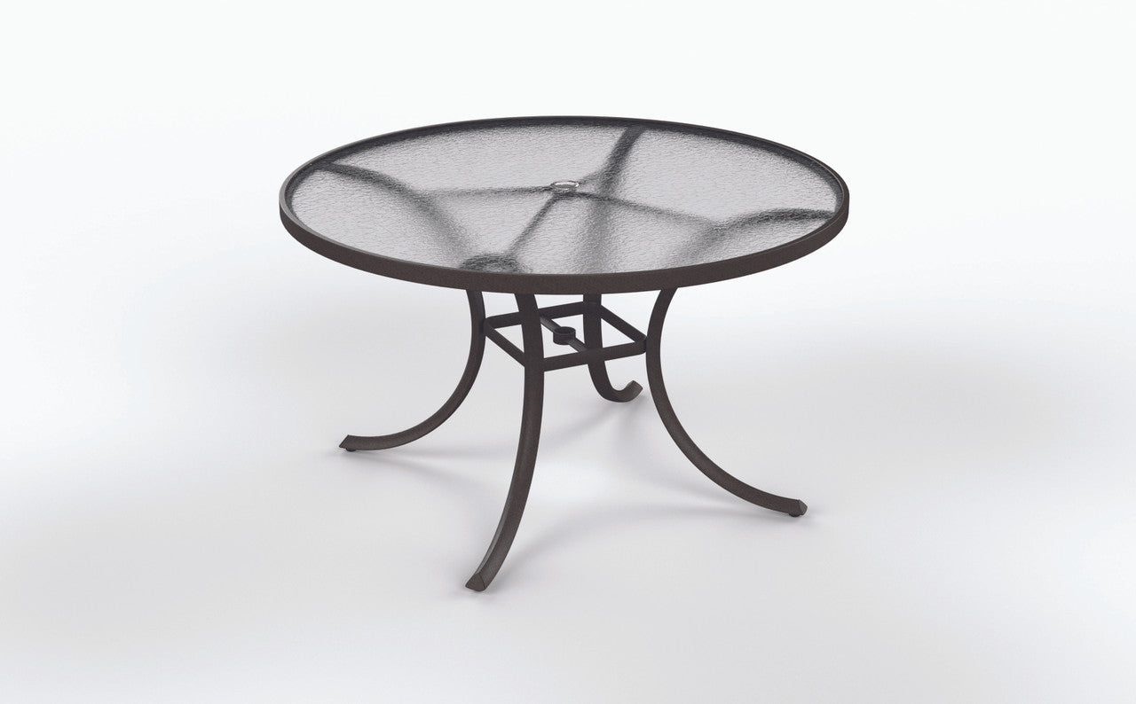 Tropitone  42" Square Dining Table, Acrylic (ADA compliant)