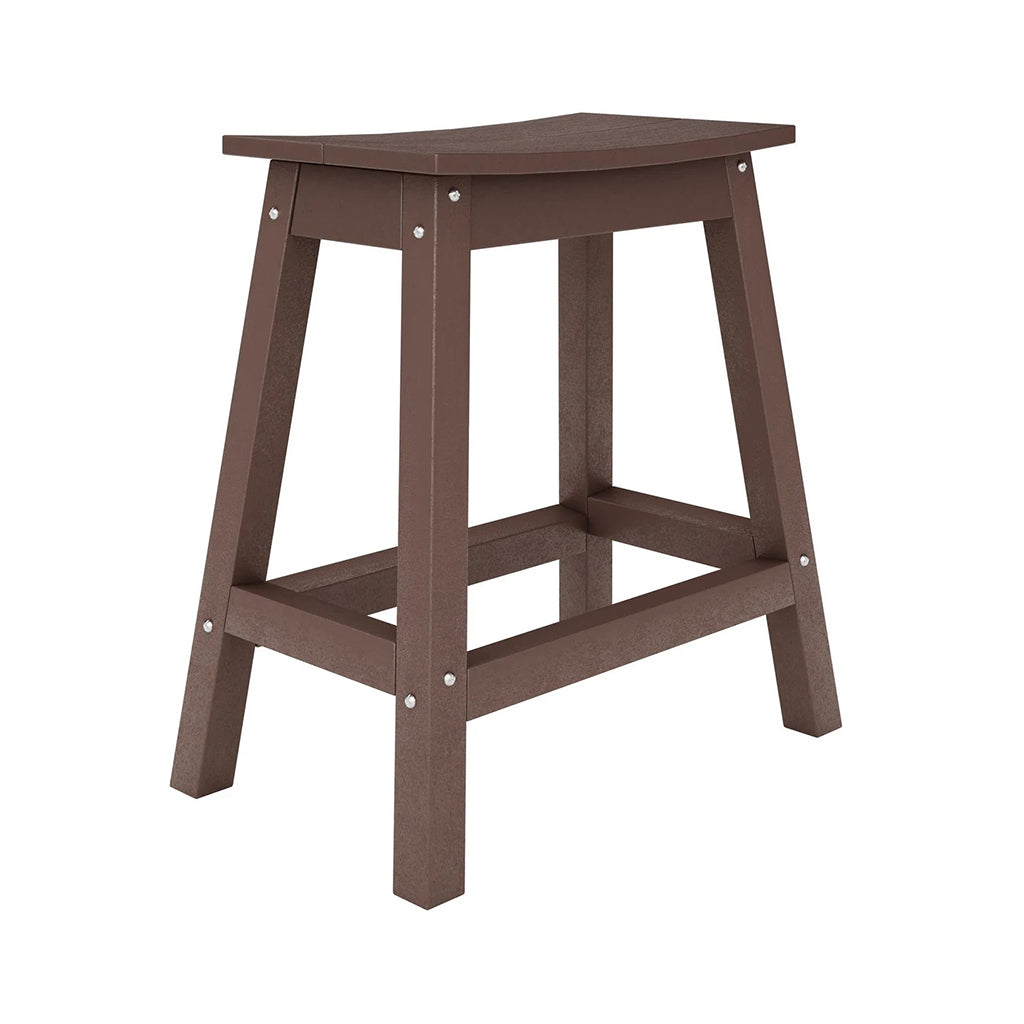 SoPoly Saddle Counter Stool