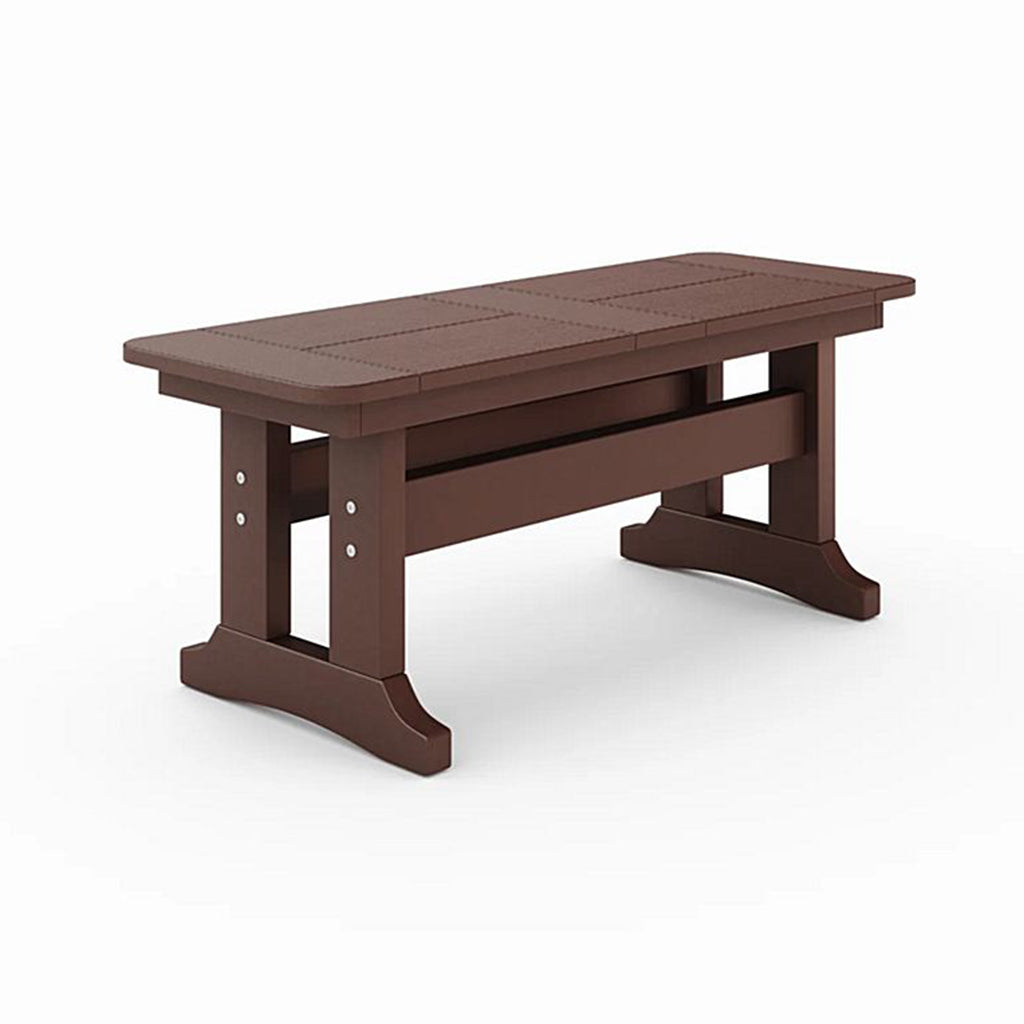 Sopoly 42" St Simons Backless Dining Bench