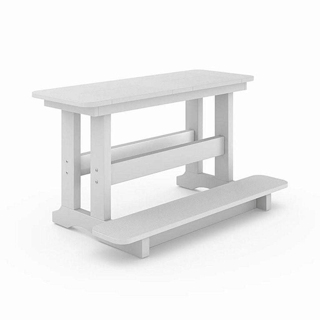 SoPoly 42" St Simons Backless Dining Counter Bench