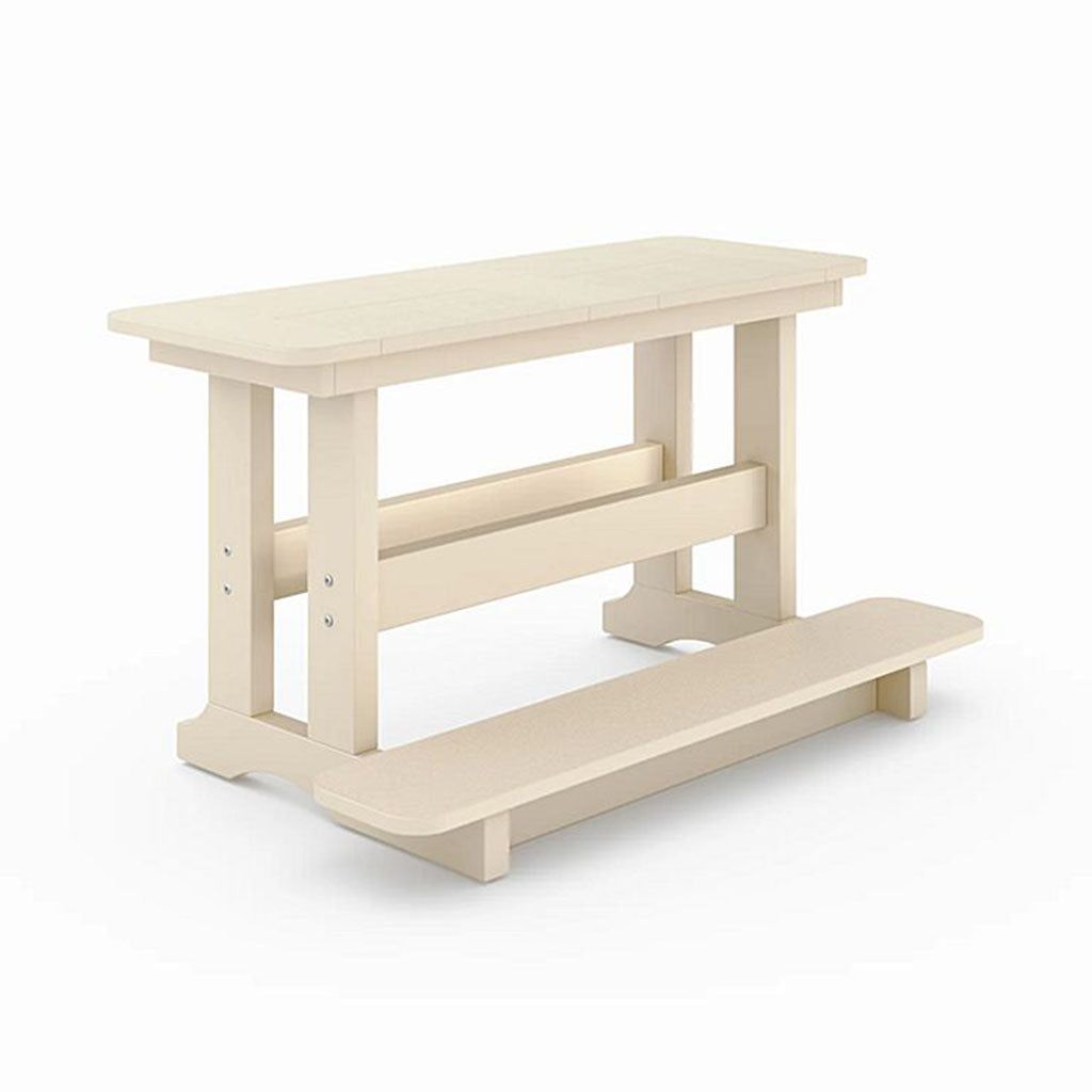 SoPoly 42" St Simons Backless Dining Counter Bench
