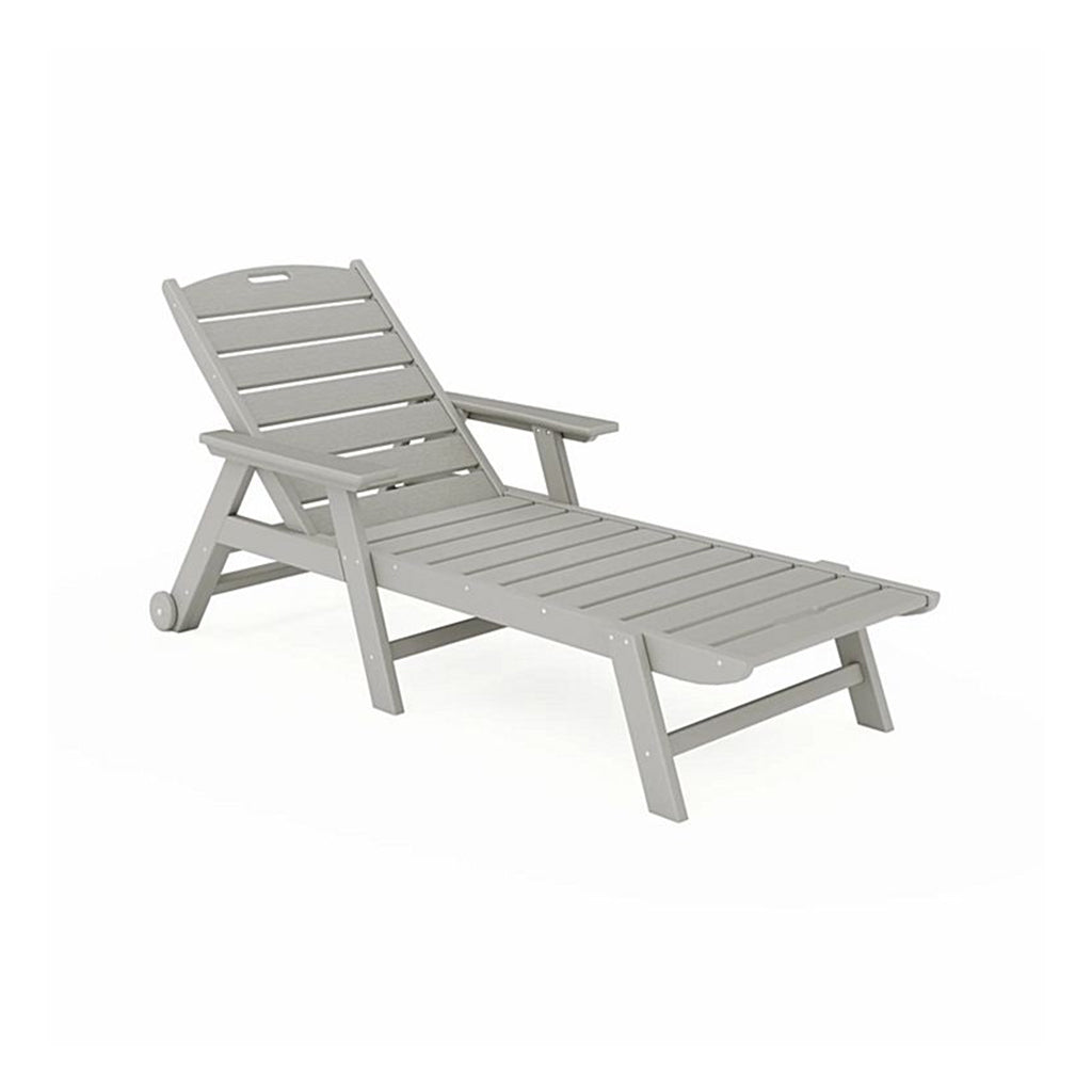 SoPoly Flat Chaise Lounge- Armless