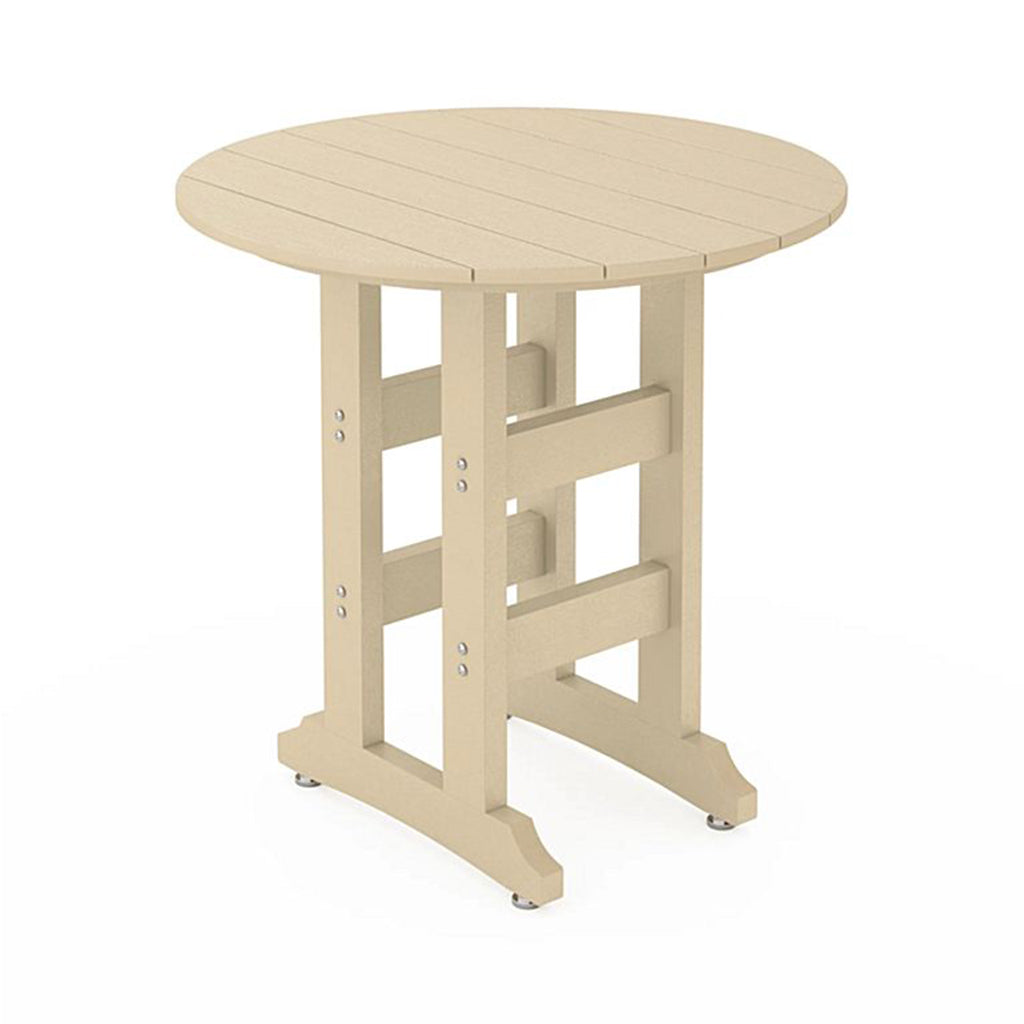 SoPoly 36" Round Bar Table