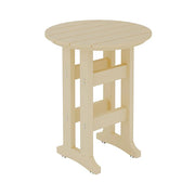 SoPoly 30" Round Bar Table