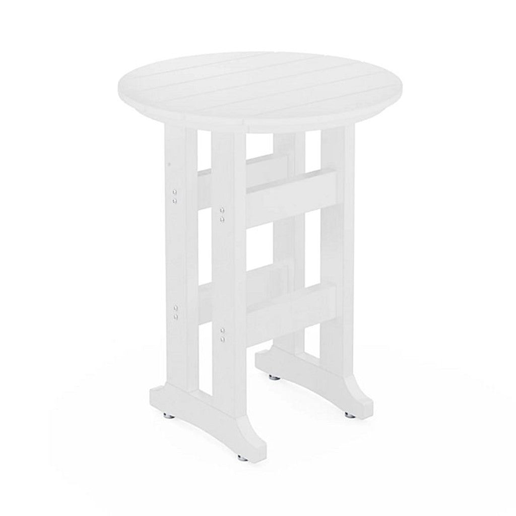 SoPoly 30" Round Bar Table