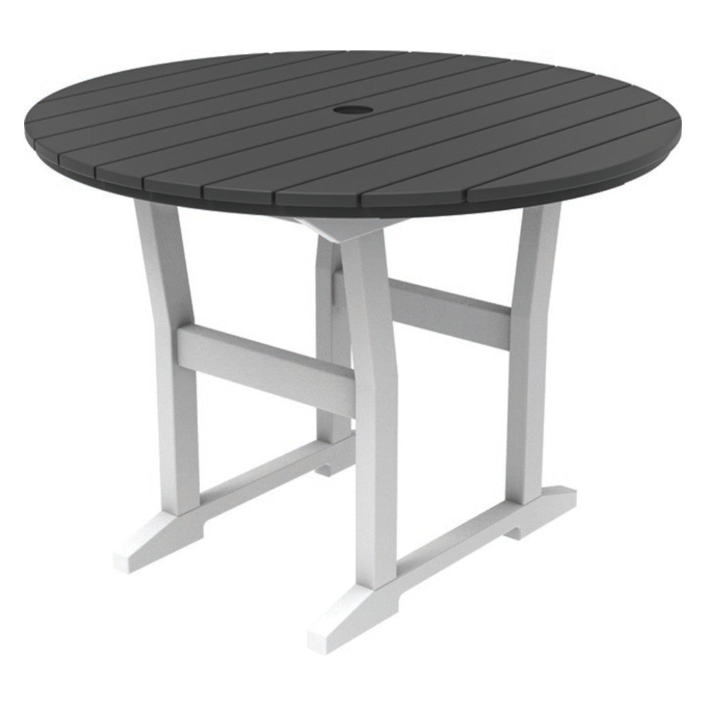 Seaside Casual Coastline Cafe Round Dining Table