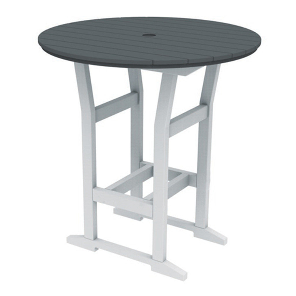 Seaside Casual Coastline Cafe Round Bar Table
