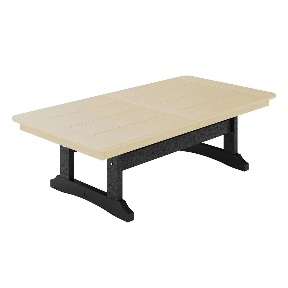 SoPoly 32X60 Savannah Square Coffee Table