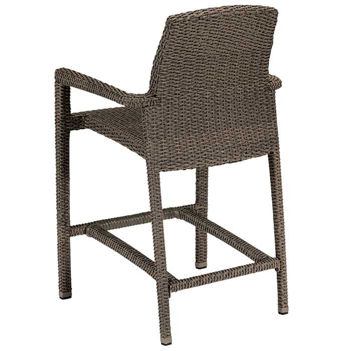 Tropitone Evo Woven Stationary Bar Stool