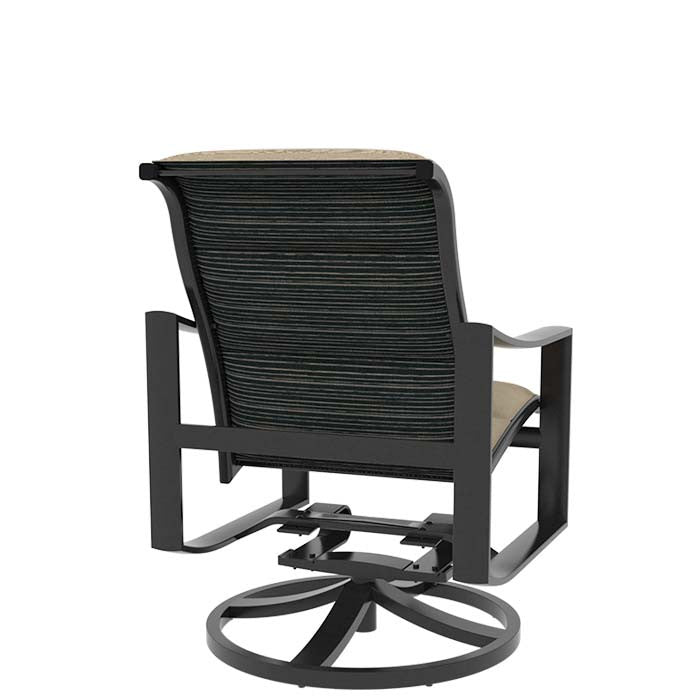 Tropitone Kenzo Padded Sling Swivel Rocker
