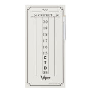Viper Small Cricket Dry Erase Scoreboard - White