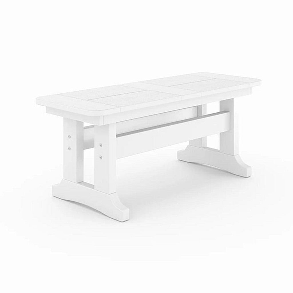 Sopoly 42" St Simons Backless Dining Bench