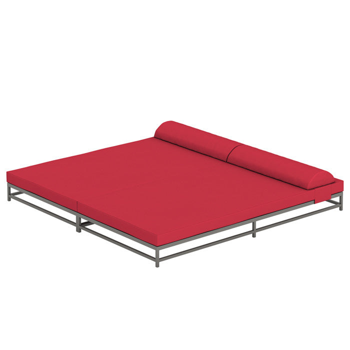 Tropitone Cabana Club Cushion Party Lounger Quarter Section w/ Backrest