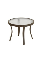 Tropitone Acrylic 20" Round StackingTea Table