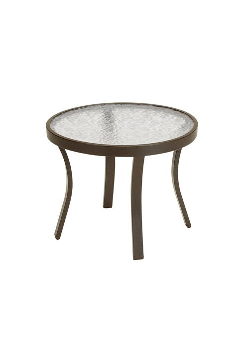 Tropitone Acrylic 20" Round StackingTea Table
