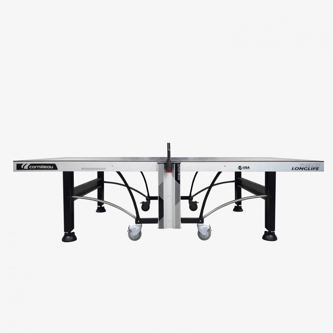 Cornilleau 740 Longlife Indoor Ping Pong Table Grey