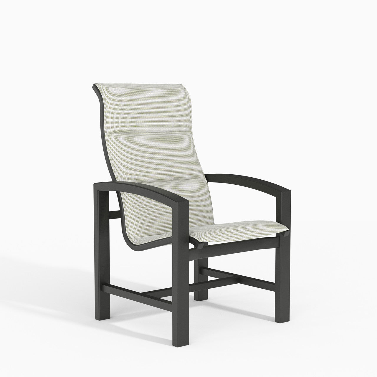 Tropitone Lakeside Padded Sling High Back Dining Chair