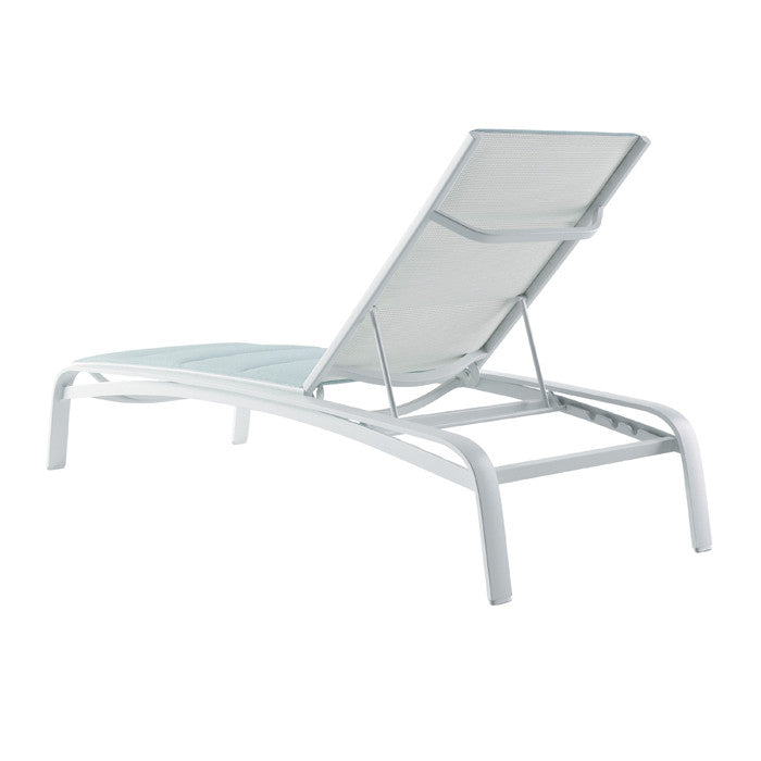 Tropitone Laguna Beach, Padded Sling Chaise Lounge