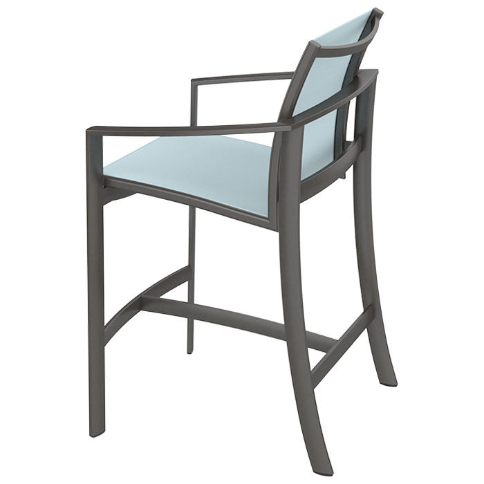 Tropitone KOR Relaxed Sling Bar Stool