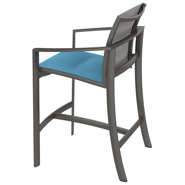 Tropitone KOR Padded Sling Bar Stool