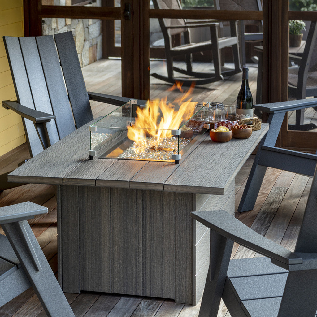 Seaside Casual Aura 53" Fire Table