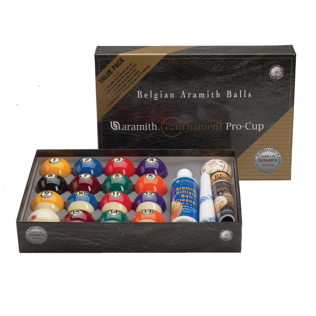 ARVP Aramith Tournament Pro-Cup Value Pack