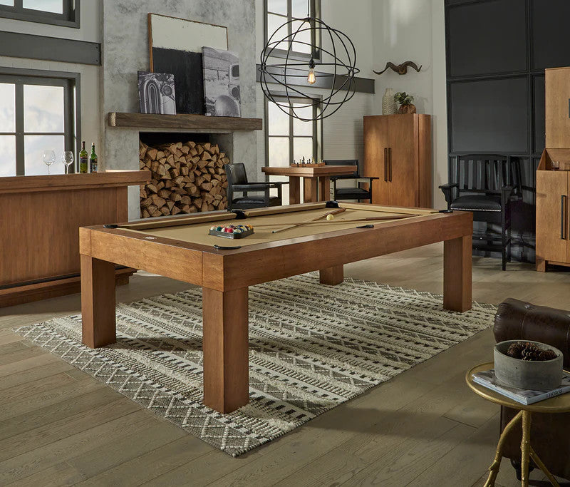 Alta Pool Table - Brushed Walnut