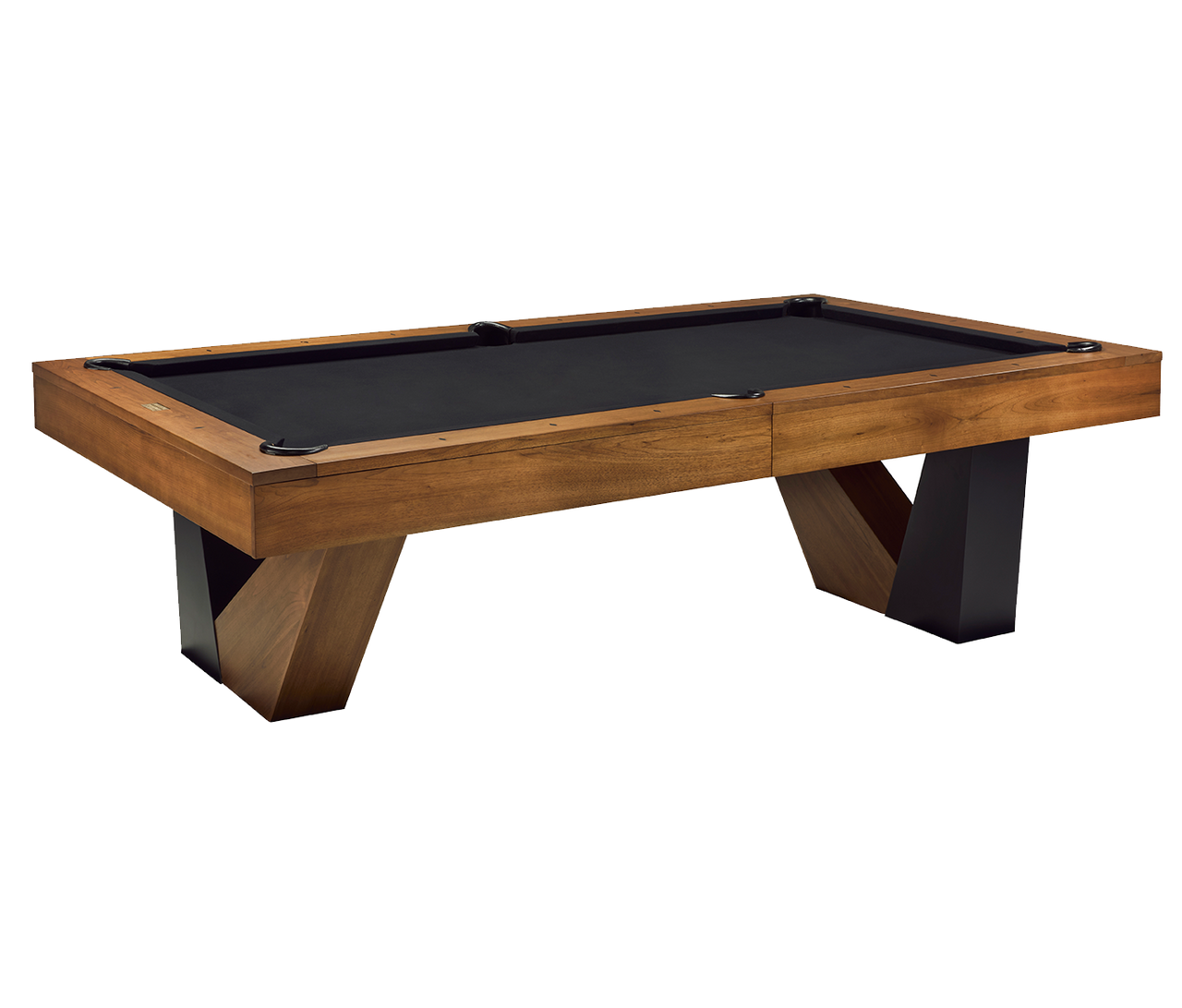Annex Pool Table - Brushed Walnut