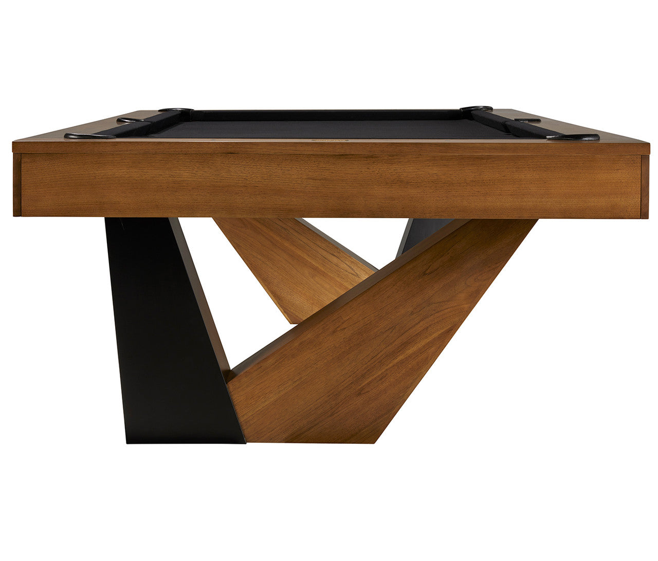 Annex Pool Table - Brushed Walnut