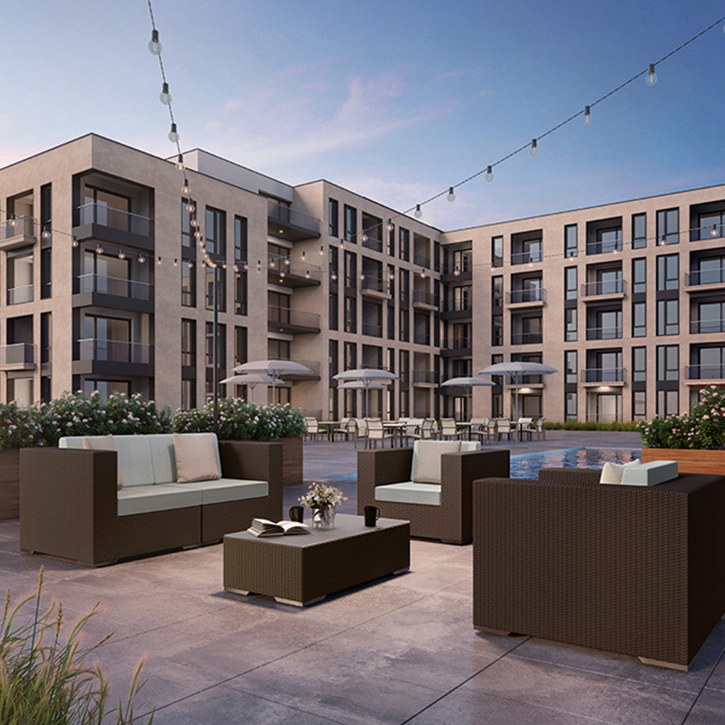 Tropitone Arzo Woven Armless Module