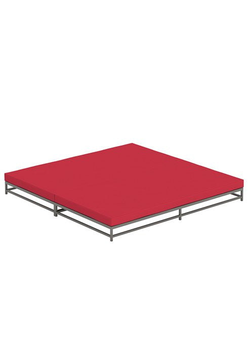 Tropitone Cabana Club Cushion Party Lounger Quarter Section w/ Backrest