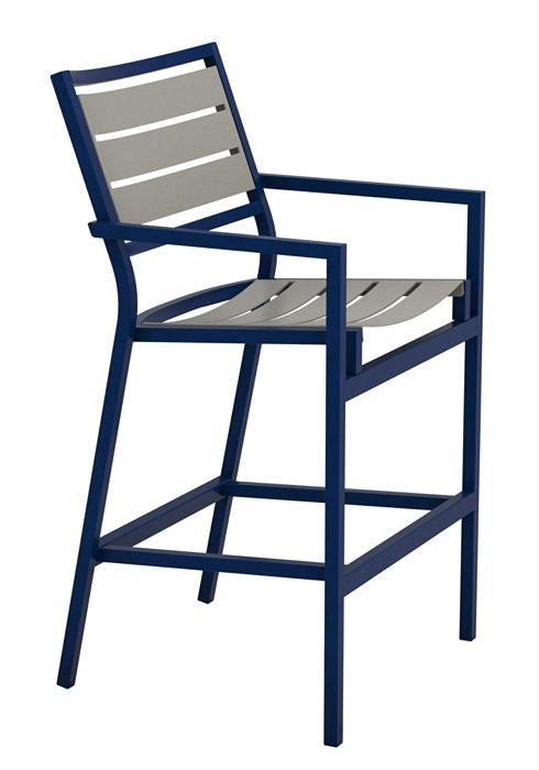 Tropitone Cabana Club Aluminum Slat Bar Stool