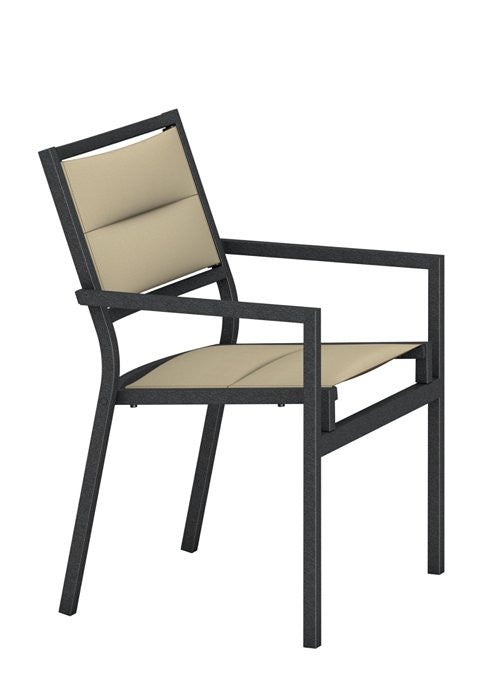 Tropitone Cabana Club Padded Sling Dining Chair