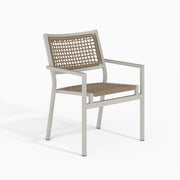 Tropitone Cabana Club Rope Seat, Stacking, Dining Chair