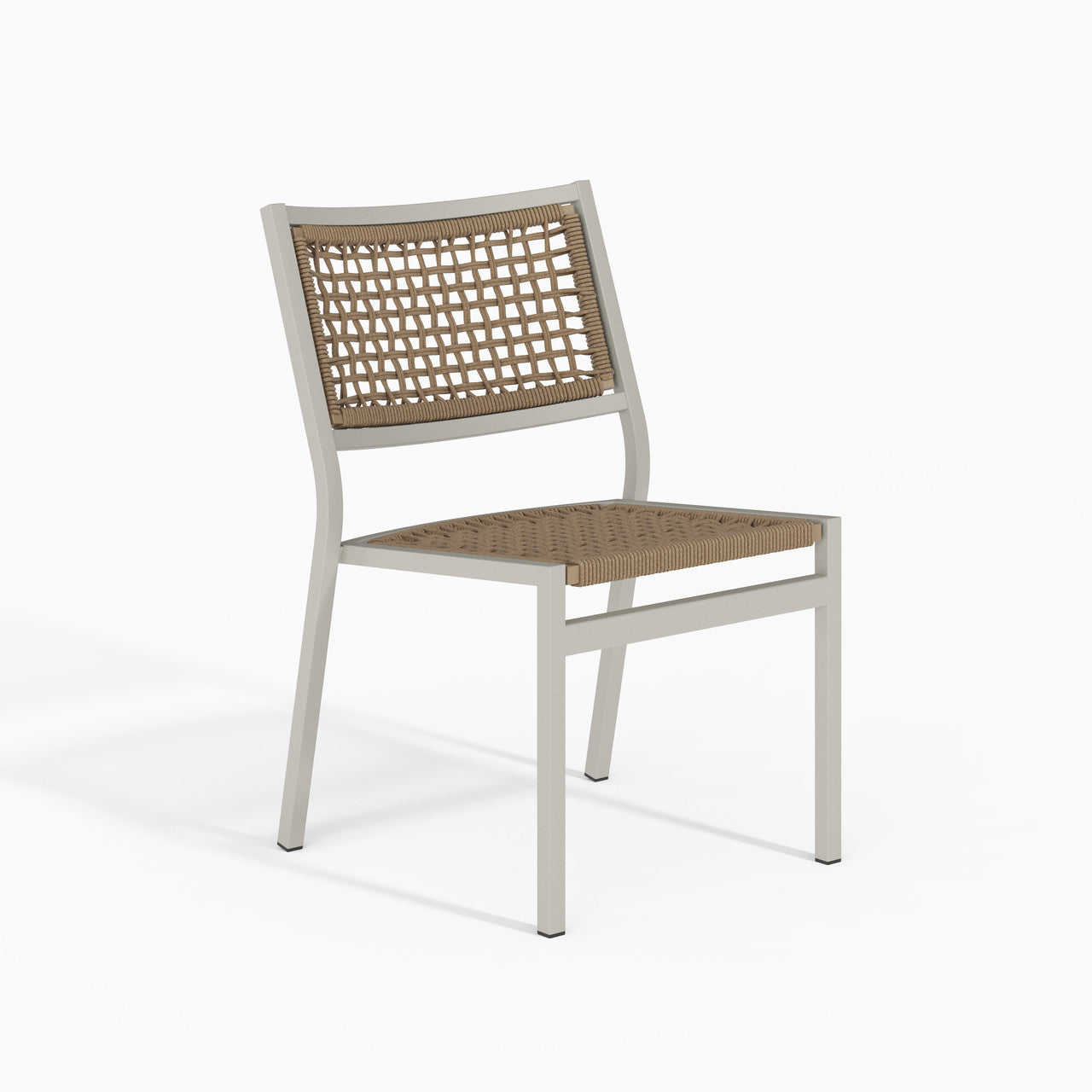 Tropitone Cabana Club Rope Seat, Stacking, Side Chair