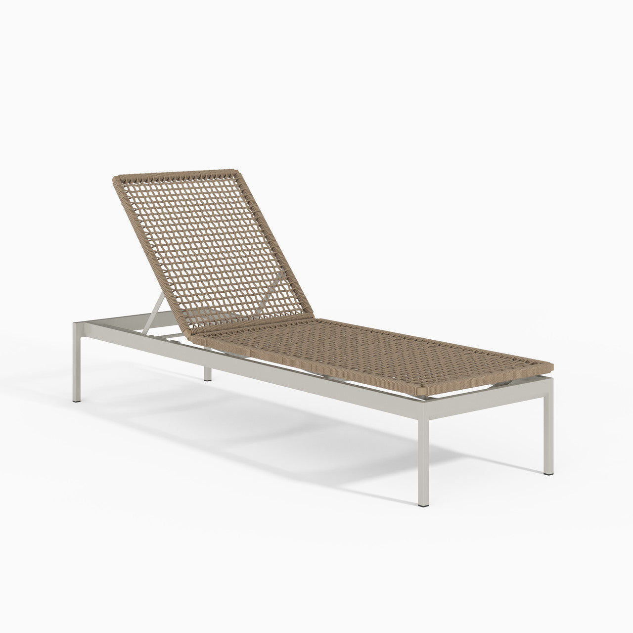 Tropitone Cabana Club, Rope Seat, Armless Chaise Lounge