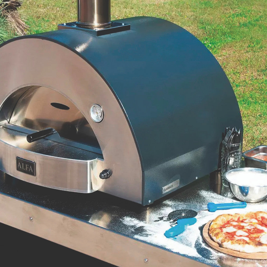 Alfa Forni Classico 4 Pizze  Gas Grey
