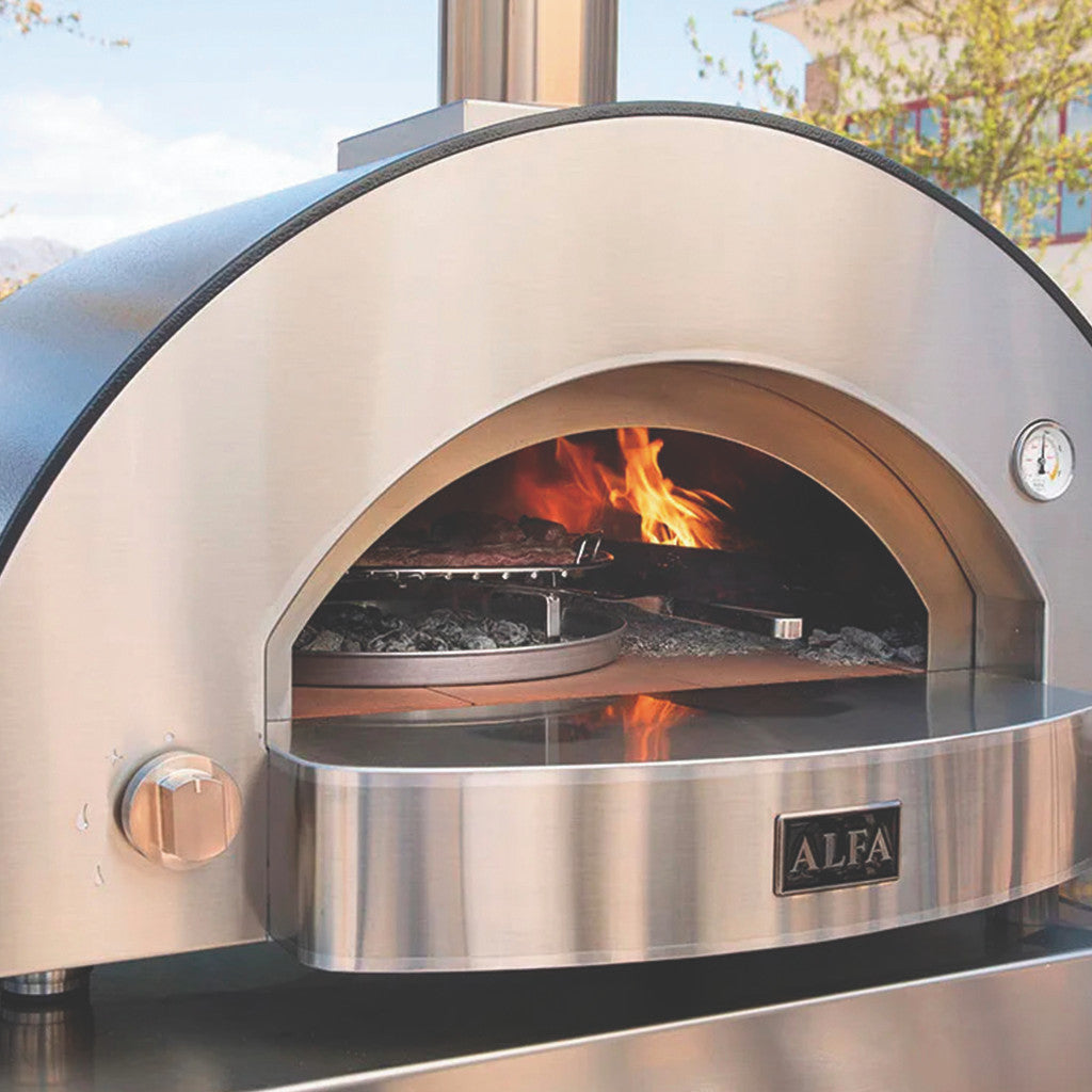 Alfa Forni Classico 4 Pizze  Gas Grey