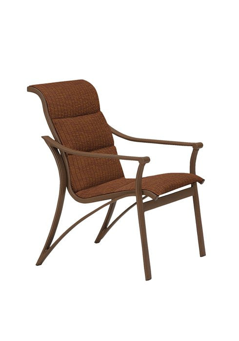 Tropitone Corsica Padded Sling Dining Chair