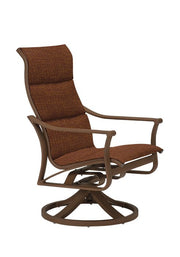 Tropitone Corsica Padded Sling High Back Swivel