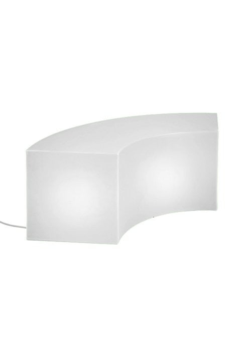 Tropitone Curve Crescent Table/Bench with Weight