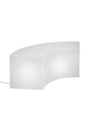 Tropitone Curve Crescent Table/Bench with Light